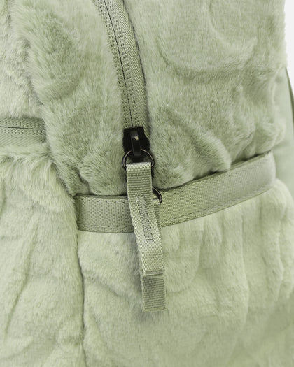 fluffy nike backpack Nike Sportswear Futra Faux Fur Mini Backpack (6L) Jade