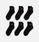 Nike Everyday Cotton Cushioned Ankle Socks 6 Pack Black/White