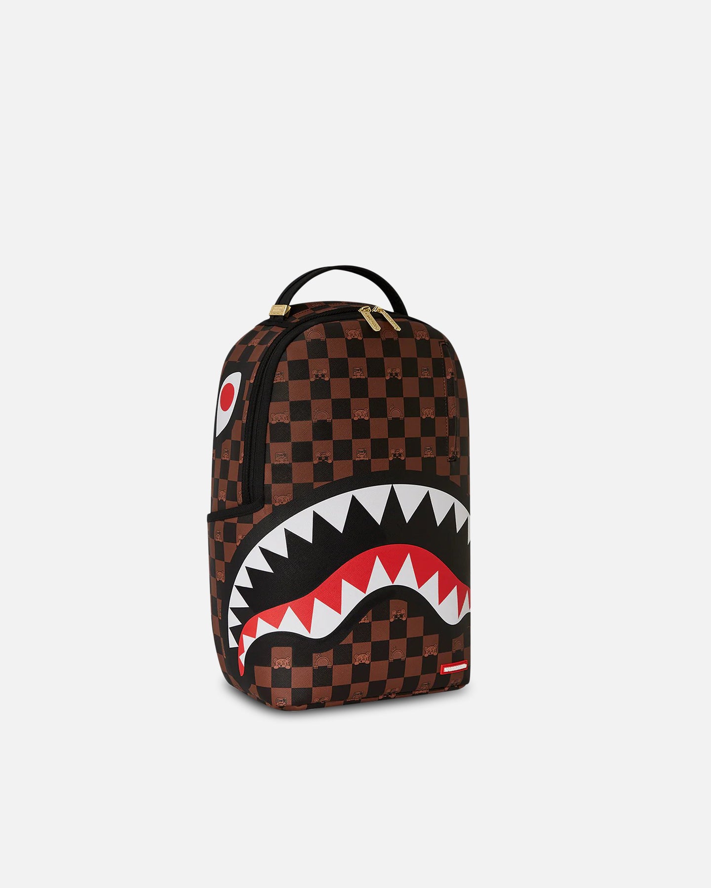 Sprayground Peeking Character Check Backpack Multi | Culture Kings
