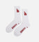 Pro Compression Los Angeles Dodgers Gothic Script Crew Sock White