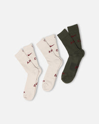 Nike Nocta Crew Socks 3 Pack Multi