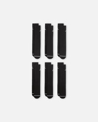 Jordan Everyday Cushioned Crew Socks 6 Pack Black/White