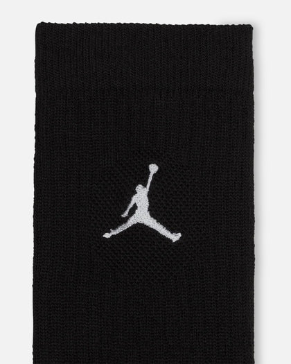 Jordan Everyday Cushioned Crew Socks 6 Pack Black/White