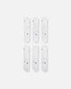 Jordan Everyday Cushioned Crew Socks 6 Pack White/Black