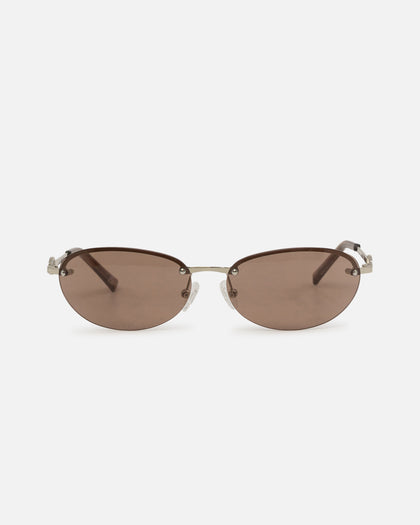 Le Specs Slinky Sunglasses Silver