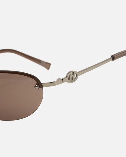 Le Specs Slinky Sunglasses Silver