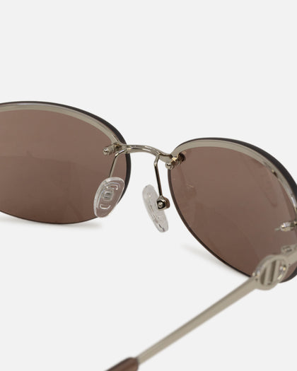Le Specs Slinky Sunglasses Silver