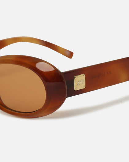 Le Specs Work It Sunglasses Tort