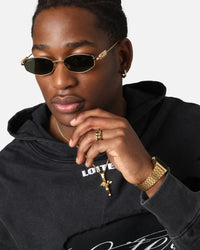 Gucci GG1802S001 Sunglasses Gold
