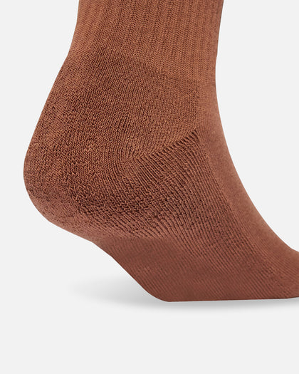 Adidas Trefoil Cushioned Crew Socks 6 Pack Cream