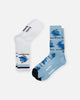 Foot-ies Cronulla-Sutherland Sharks Crew Socks 2 Pack Blue/White