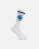 Foot-ies Cronulla-Sutherland Sharks Crew Socks 2 Pack Blue/White