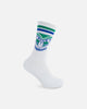 Foot-ies New Zealand Warriors Crew Socks 2 Pack White/Blue
