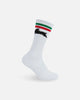 Foot-ies South Sydney Rabbitohs Crew Socks 2 Pack Green/White