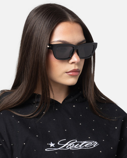 Le Specs Le Castle Sunglasses Black