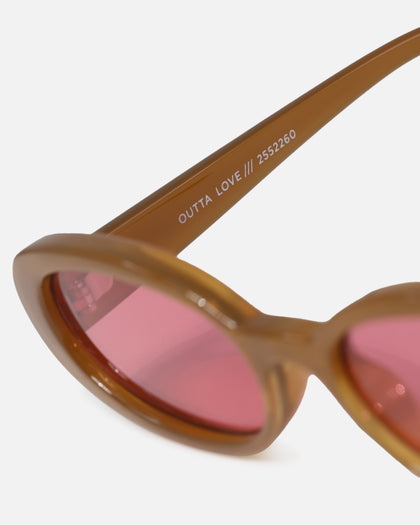 Le Specs Outta Love Sunglasses Toffee