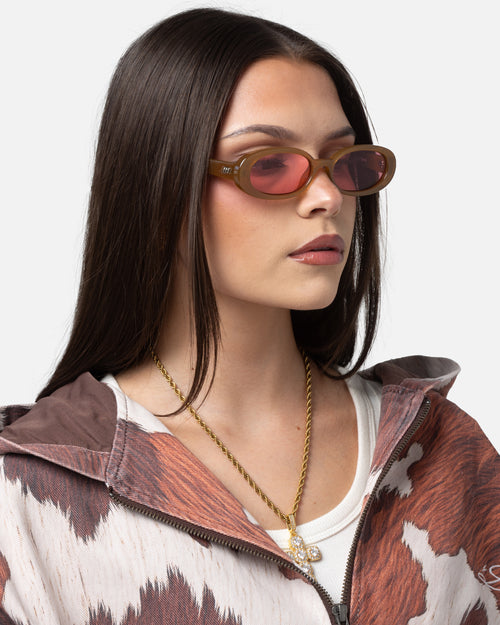 Le Specs Outta Love Sunglasses Toffee