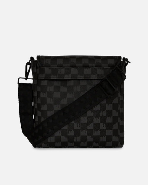 Sprayground Dripping Sharks Messenger Sling Bag Multi