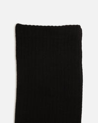 American Thrift Classic Crew Socks 3 Pack Black
