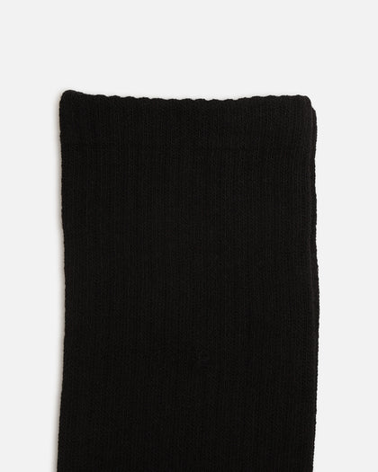 American Thrift Classic Crew Socks 3 Pack Black