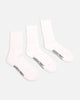 American Thrift Classic Crew Socks 3 Pack White