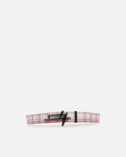 Loiter Starborn Belt Red Plaid