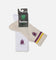 Foot-ies Brisbane Broncos Sneaker Socks 2 Pack Off White/White