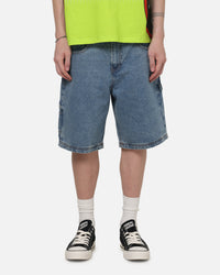 Carre Carpenter Jorts Mid Blue Wash