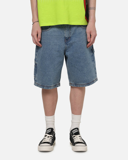 Carre Carpenter Jorts Mid Blue Wash