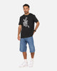 G-Star Bam Logger Denim Shorts Faded Blue