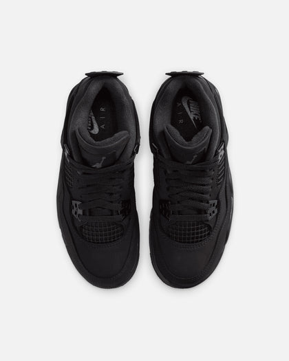 Jordan Kids' Air Jordan 4 Retro "Black Cat" (GS) Black/Black