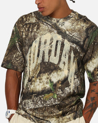 Jordan Brooklyn Real Tree All Over Print Crewneck T-Shirt Sail/Sail