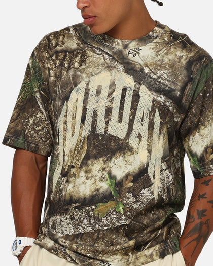 Jordan Brooklyn Real Tree All Over Print Crewneck T-Shirt Sail/Sail