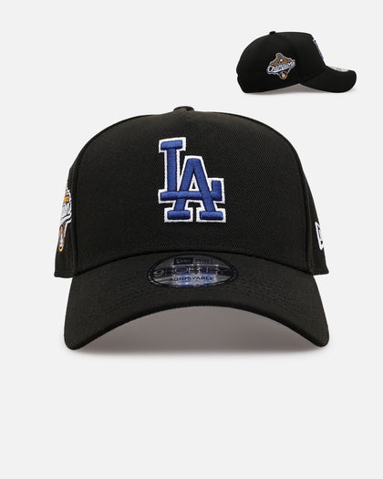 New Era Los Angeles Dodgers 'Black And Team Color' 9FORTY A-Frame Snapback Black/Official Team Color