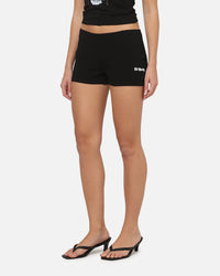 Ed Hardy Women's Crossed Mini Shorts Black