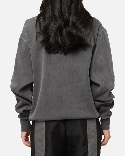 Carre Avenue Ribbed Crewneck Black