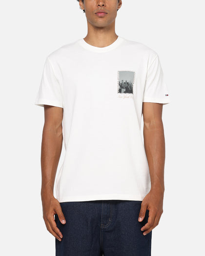 Tommy Jeans Regular Photo T-Shirt Ecru