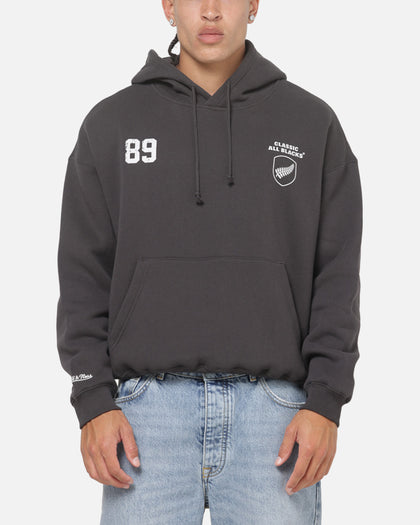 Mitchell & Ness Classic All Blacks Box Hoodie Washed Black