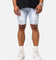 Saint Morta Dynasty Thrash V2 Denim Shorts Pale Blue