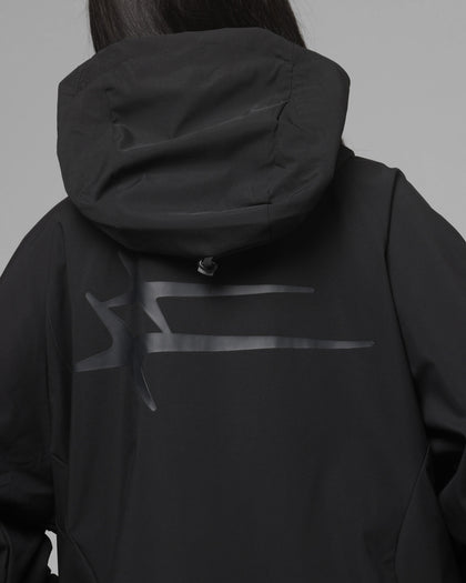 Loiter Ultra Hybrid Windbreaker Jacket Black
