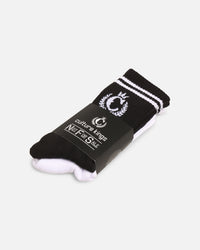 Culture Kings CK NFS Logo Socks 2 Pack Black/White