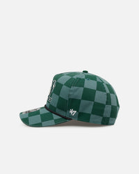 47 Brand Anaheim Ducks 'Checkerboard' 47 Hitch Snapback Green