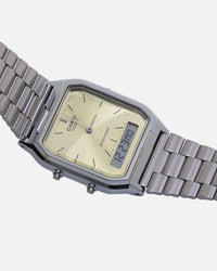 Casio AQ230A-9A Watch Silver