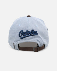 Pro Standard Baltimore Orioles 'Denim Suede' Pro Pinch Strapback Denim