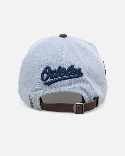 Pro Standard Baltimore Orioles 'Denim Suede' Pro Pinch Strapback Denim