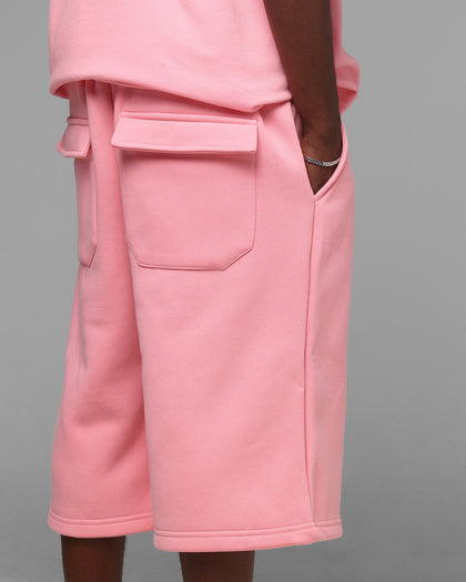 Loiter Hybrid Premium Shorts Pink