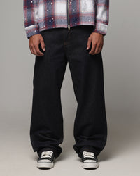American Thrift Vintage Straight Jeans Raw Blue