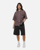 Worship Catharsis Box Crop Shirt Red Check