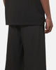 Carre Heritage Pleated Shorts Black Pinstripe