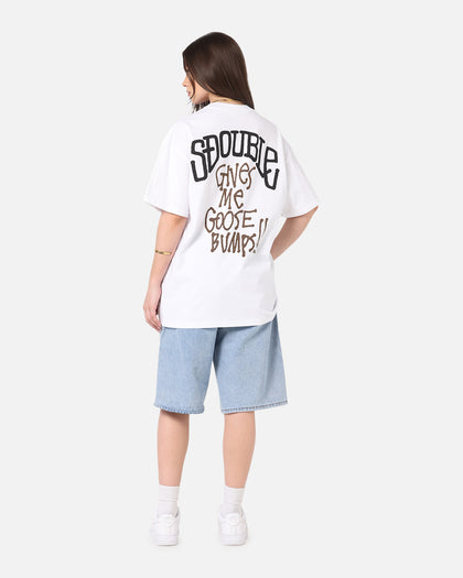 S Double Goosebumps T-Shirt White